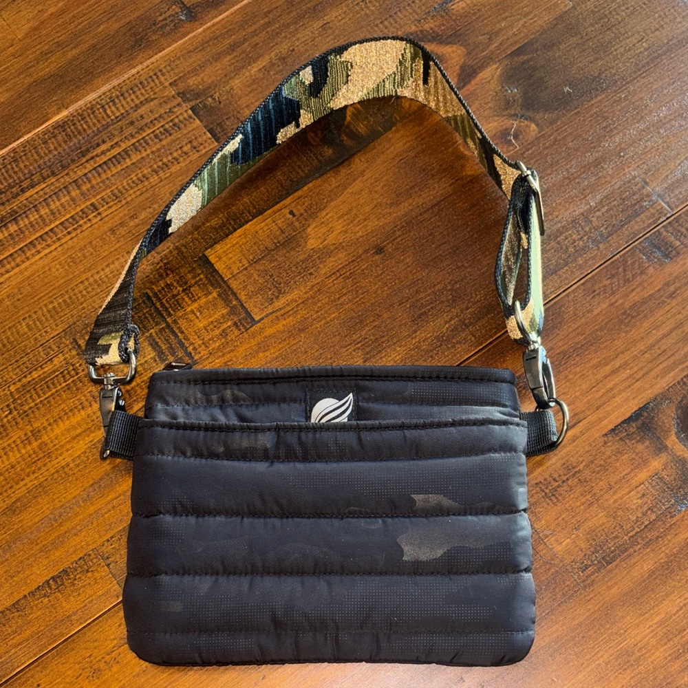 Think Royln Mini Camo Puffer Bag